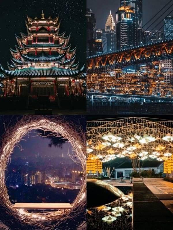 Chongqing night view