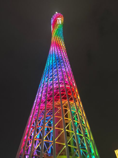 Canton Tower at night
