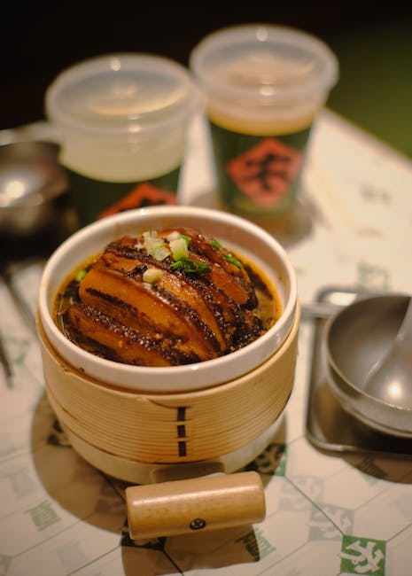 Lipu taro pork dish
