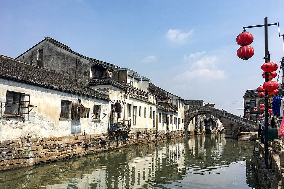Shantang Street canal in Suzhou