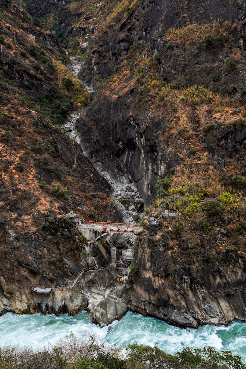 Tiger Leaping Gorge raging river