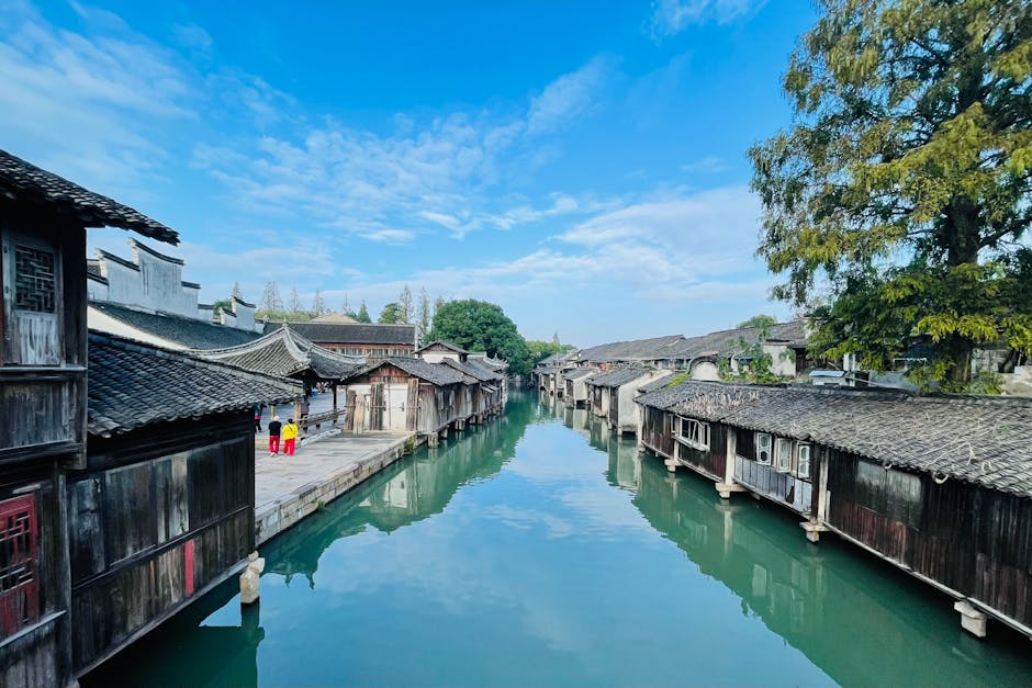 Wuzhen water town — one of China's most picturesque ancient water towns