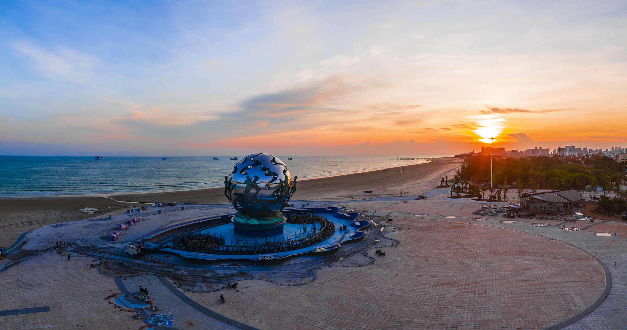 Beihai city skyline, China
