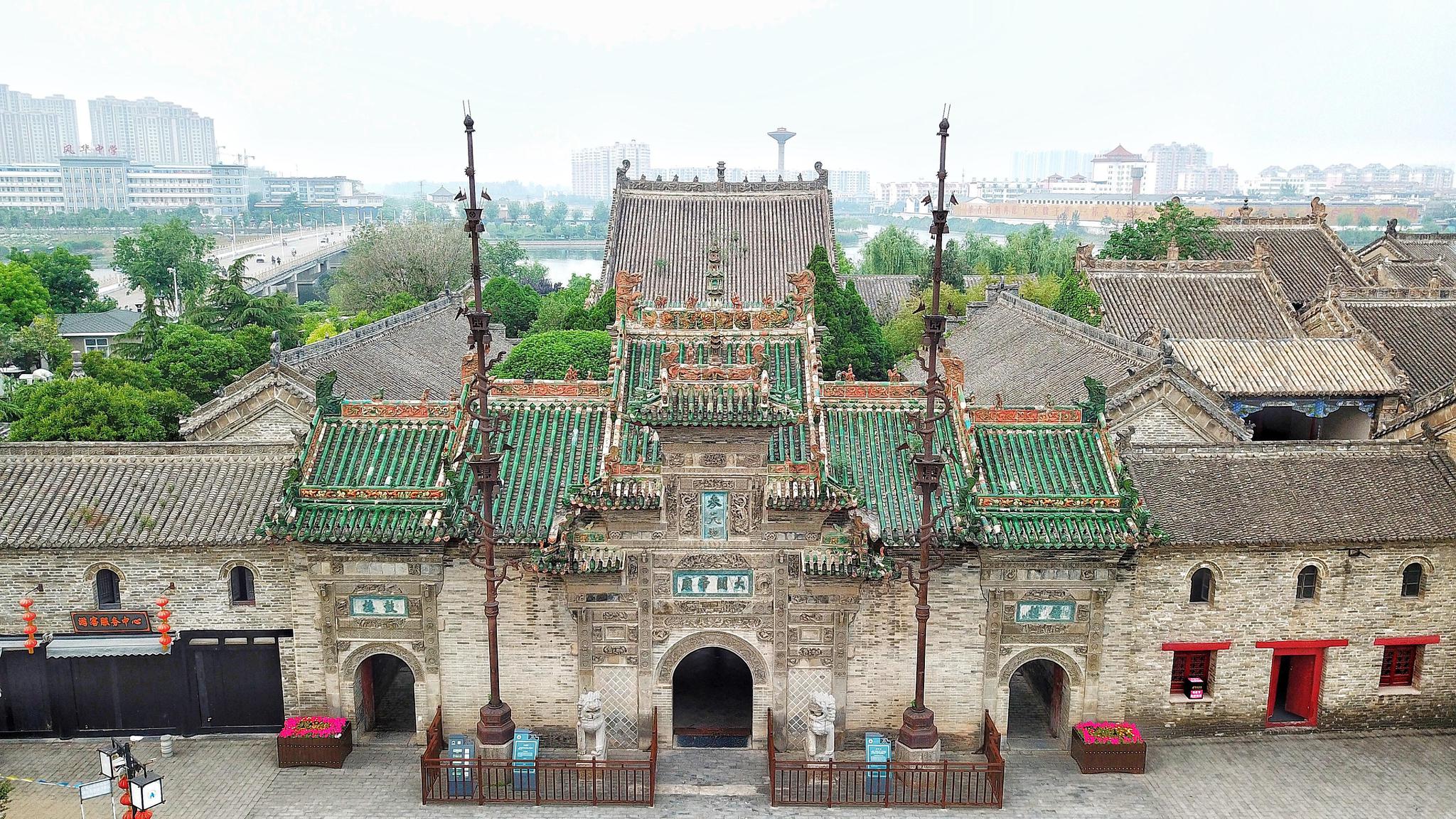 Bozhou city skyline, China