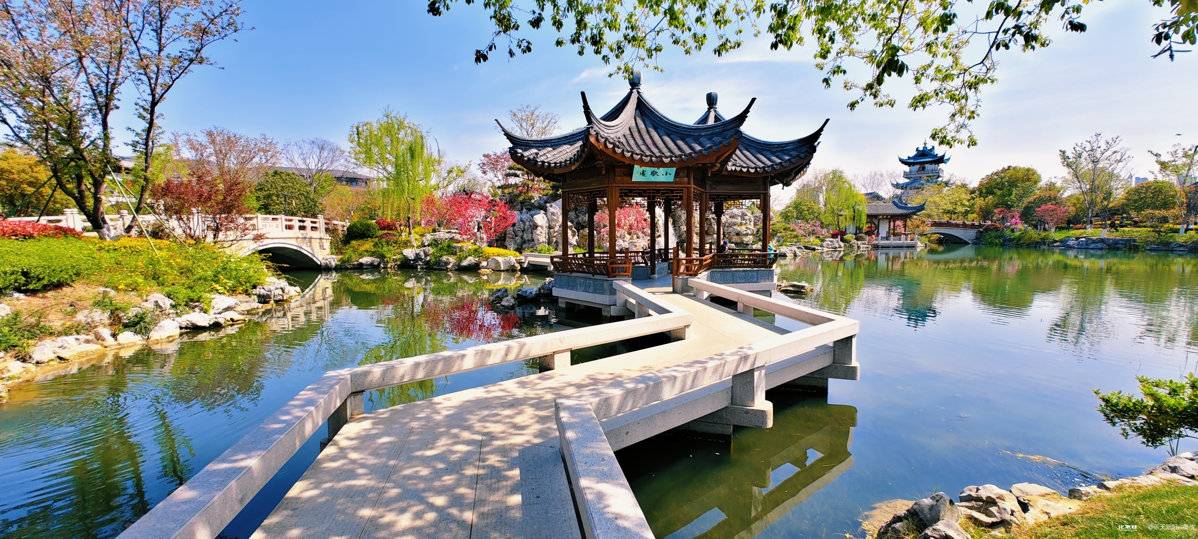 Changzhou city skyline, China