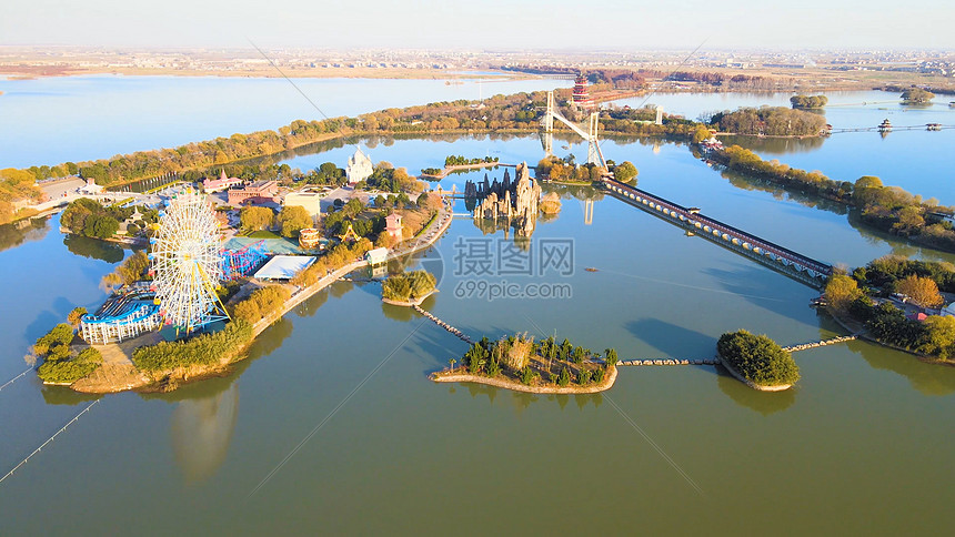 Fuyang city skyline, China