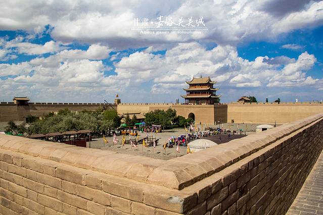 Jiayuguan city skyline, China