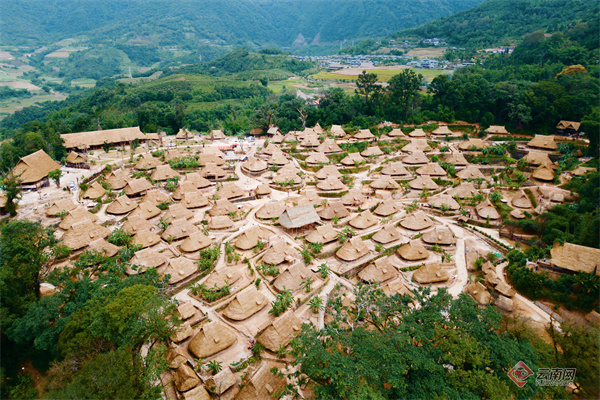 Lincang city skyline, China