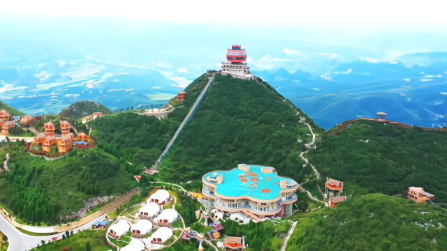 Liupanshui city skyline, China