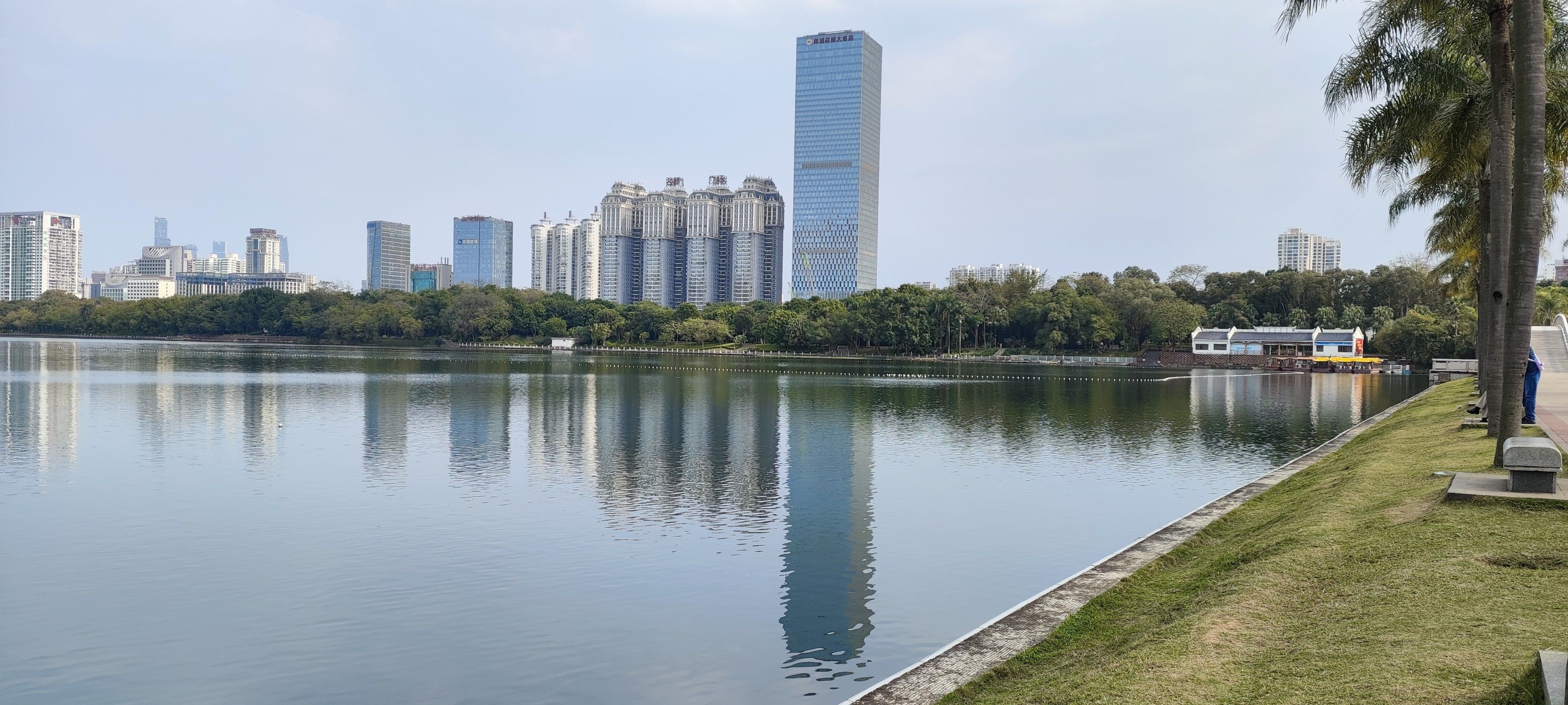Nanning city skyline, China