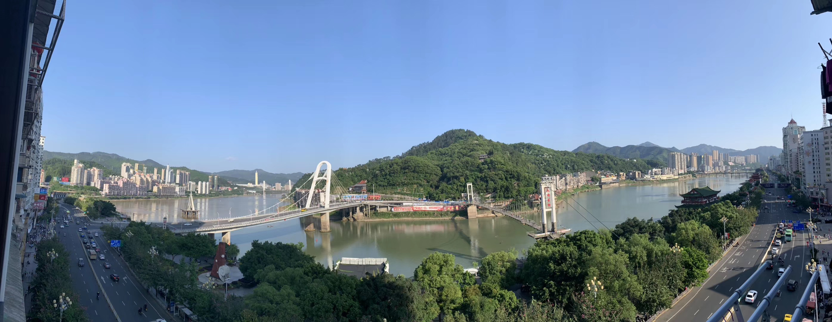 Nanping city skyline, China