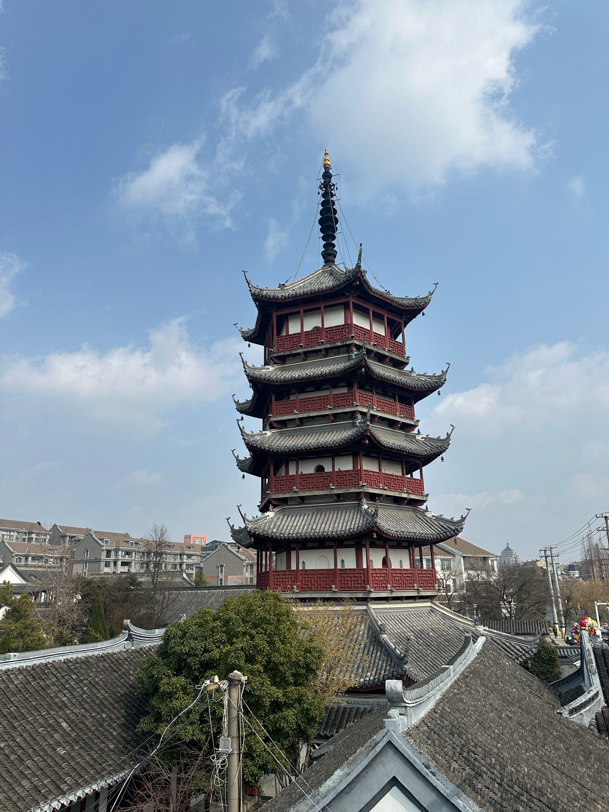 Nantong city skyline, China