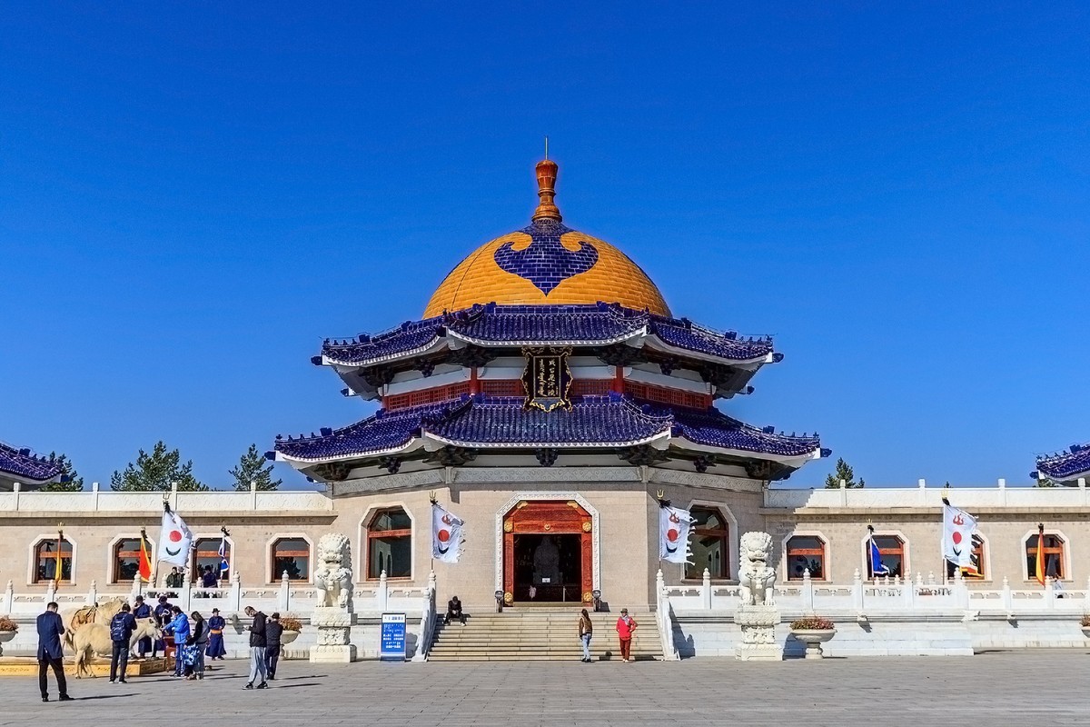 Ordos city skyline, China