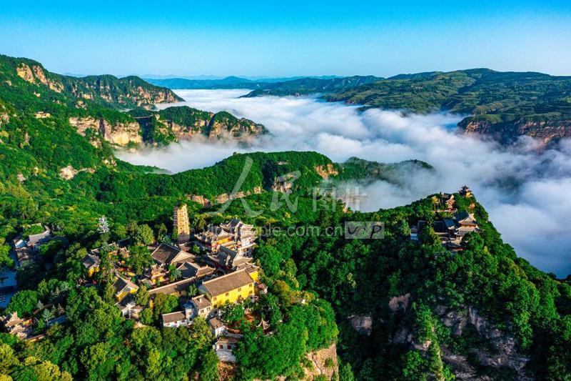 Pingliang city skyline, China