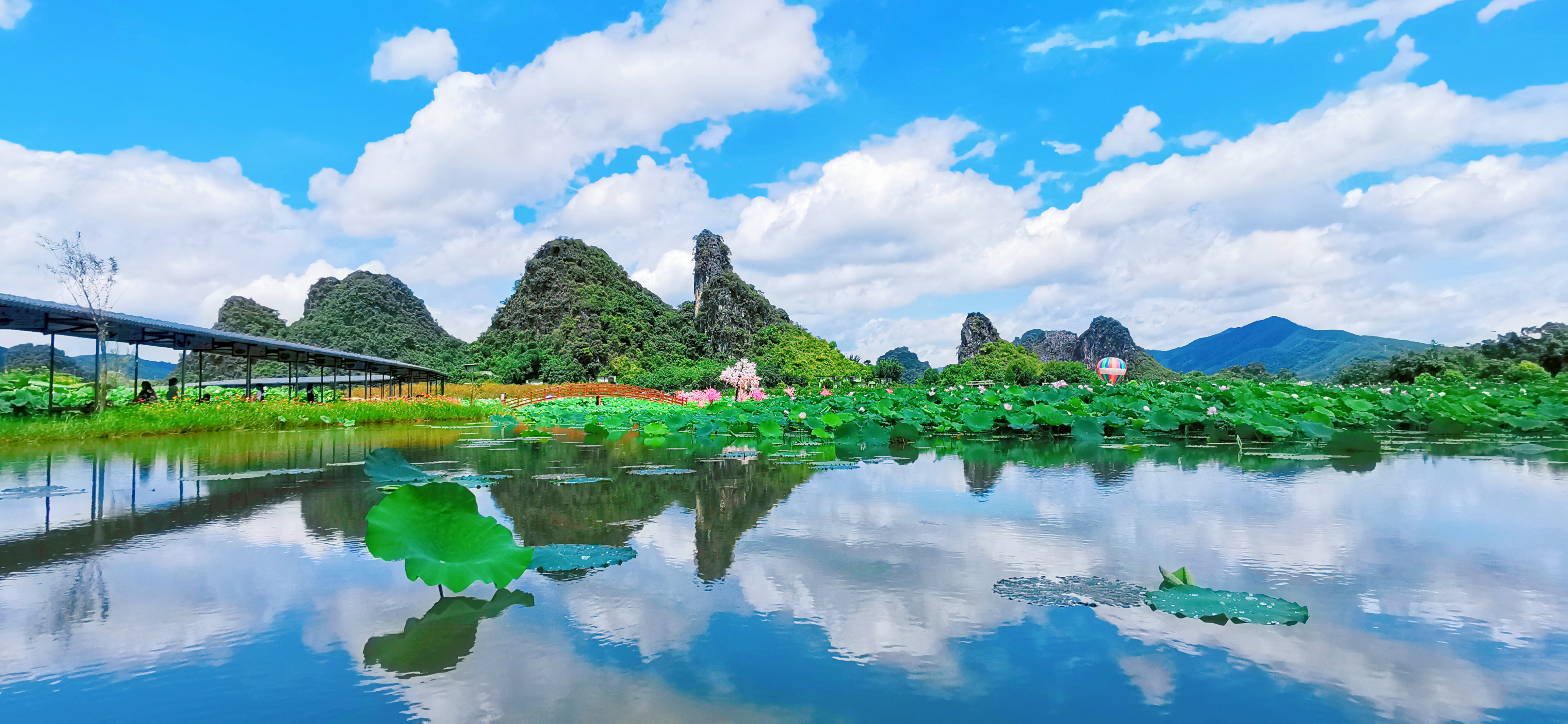 Qingyuan city skyline, China