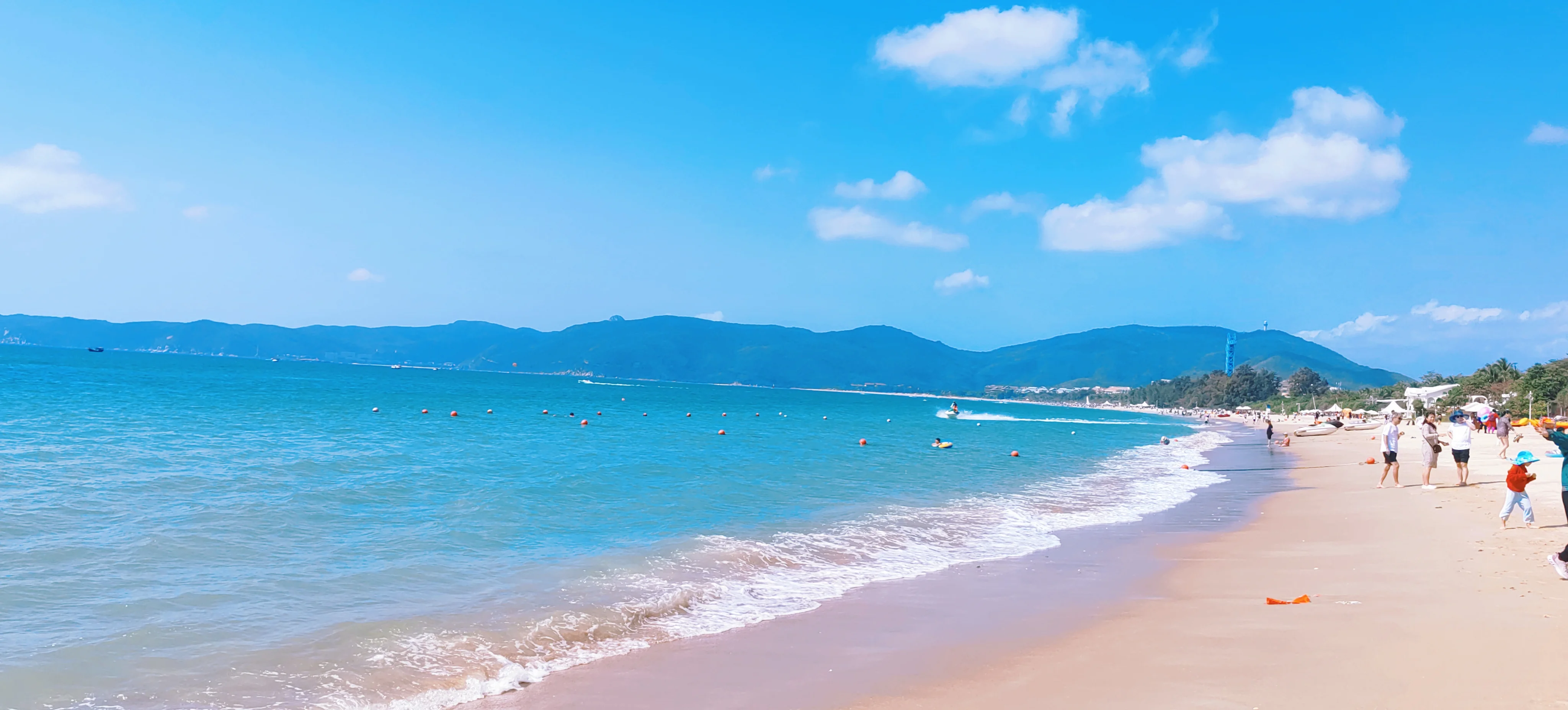 Sanya city skyline, China