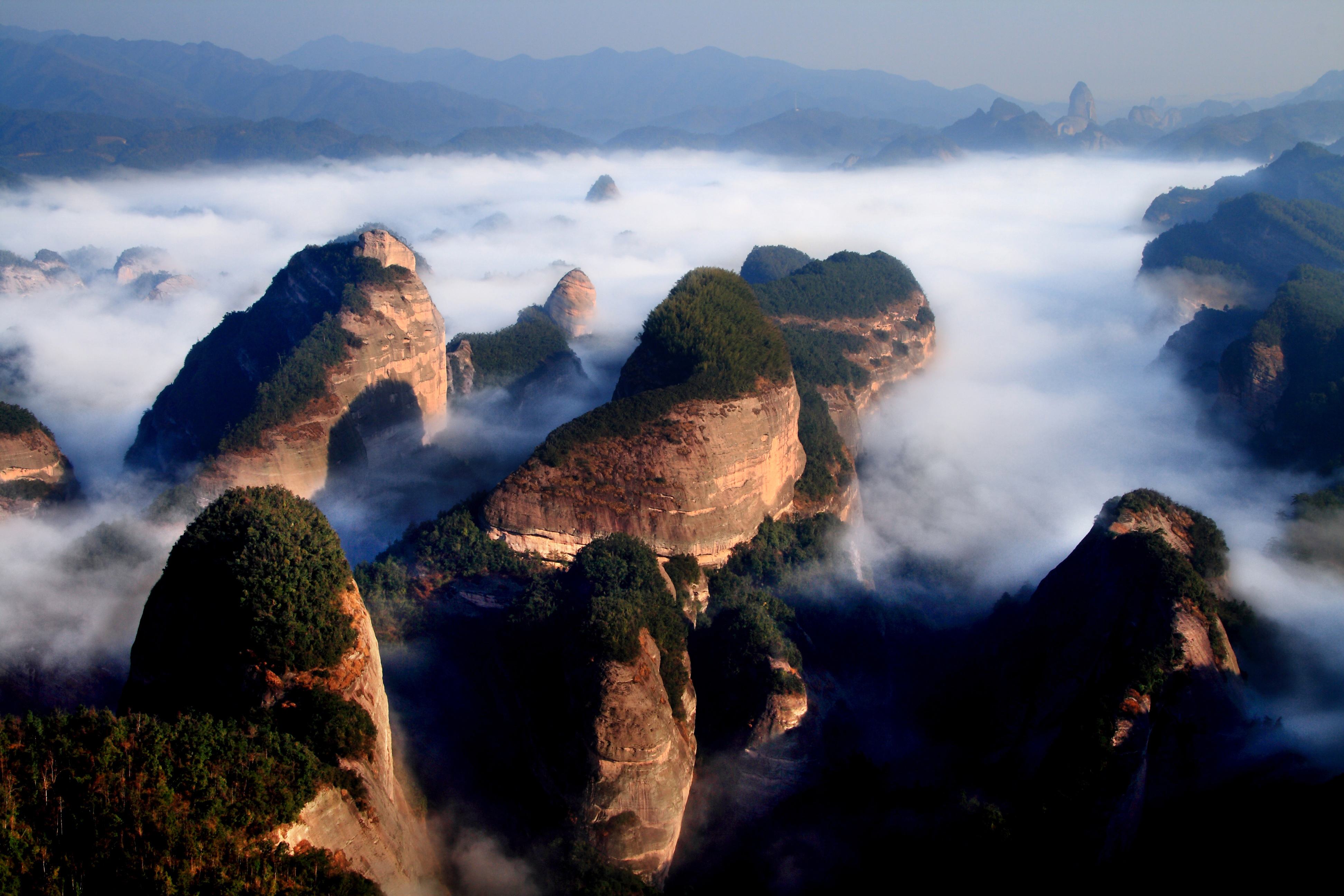 Shaoyang city skyline, China