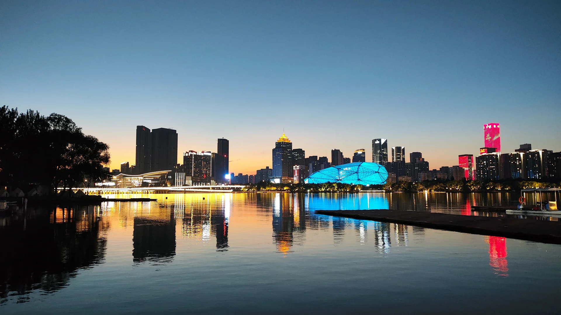 Shenyang city skyline, China