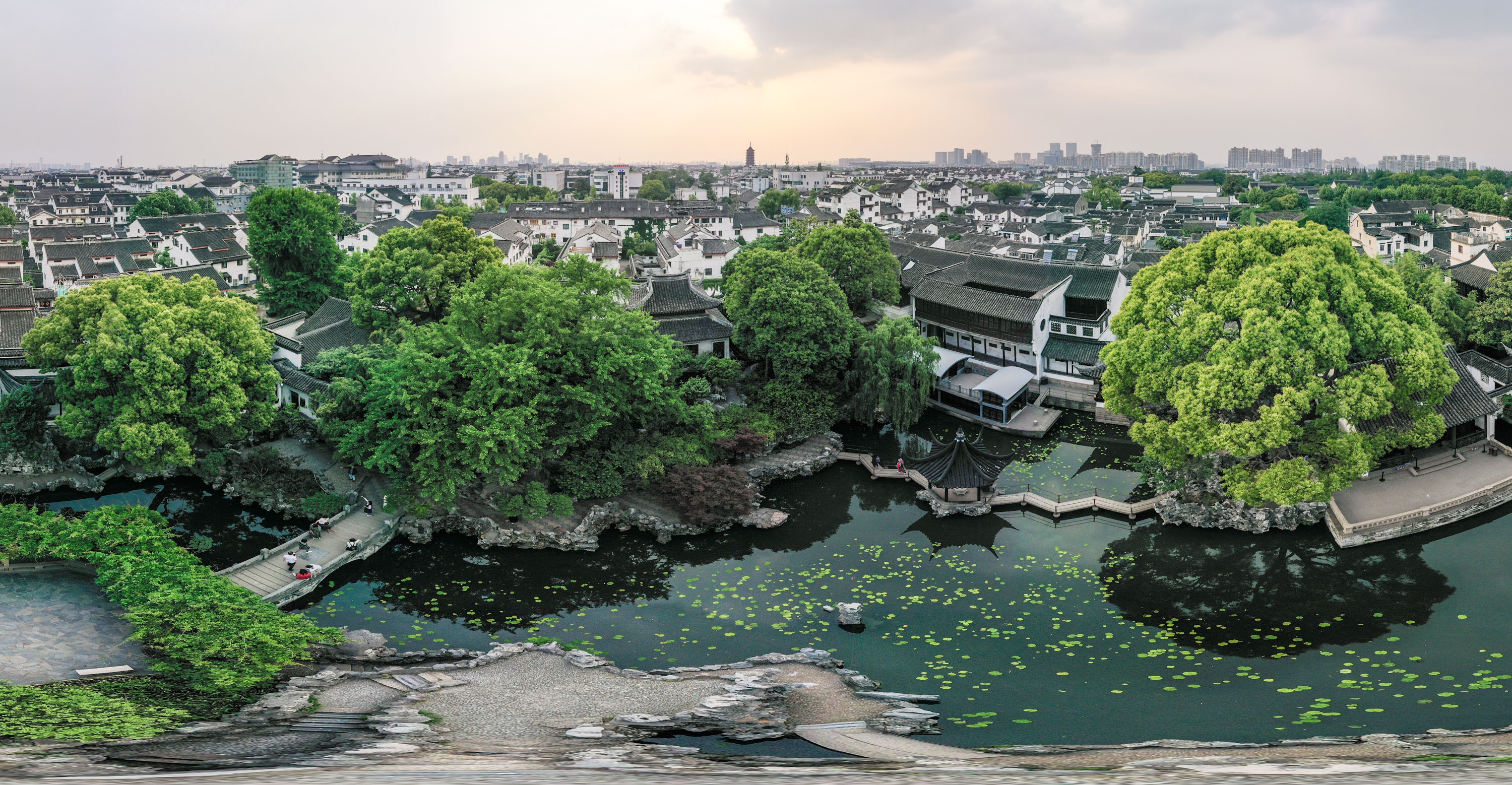 Suzhou city skyline, China