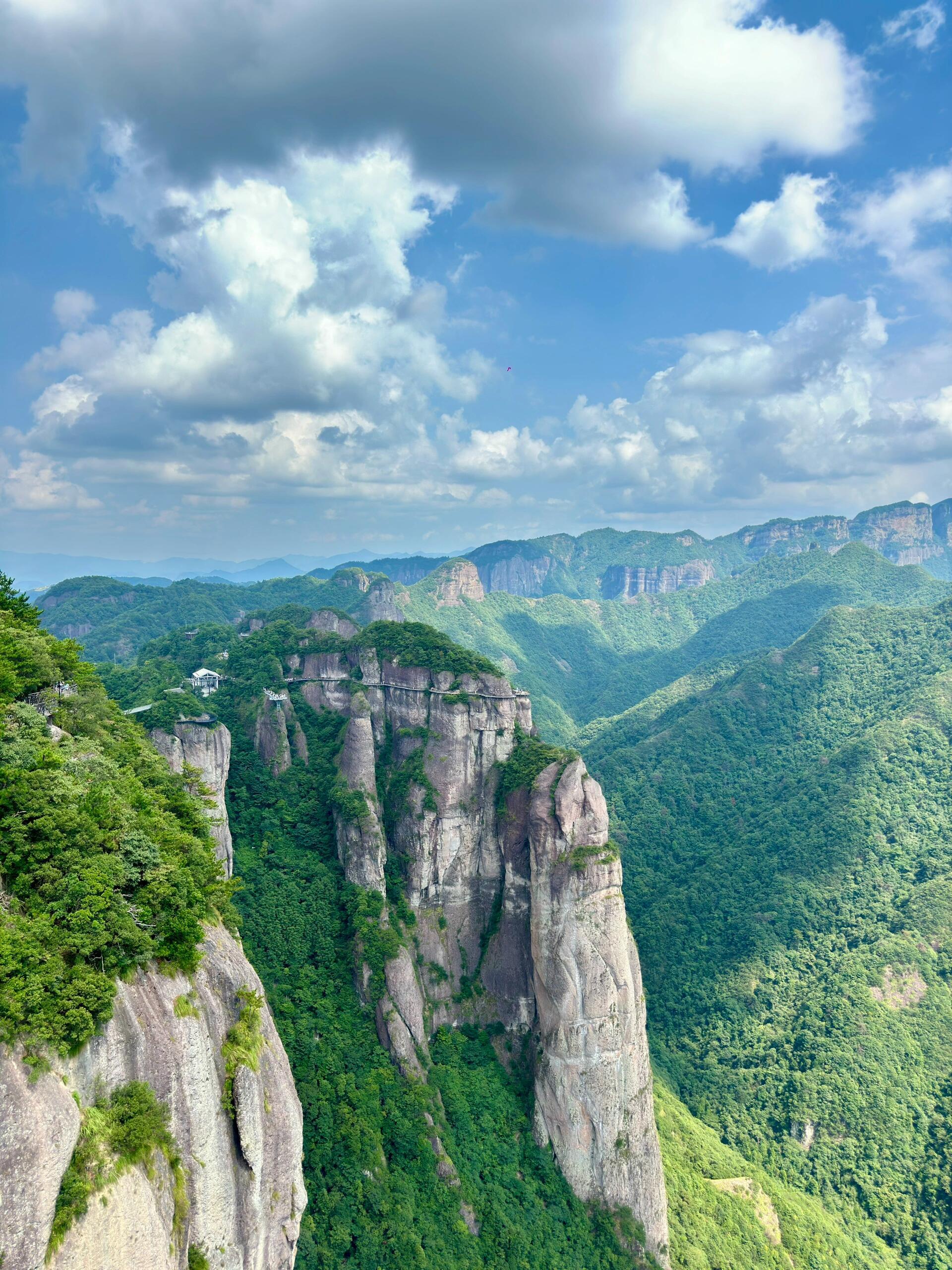 Taizhou city skyline, China