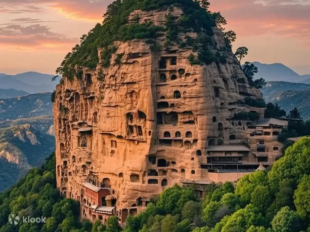 Tianshui city skyline, China
