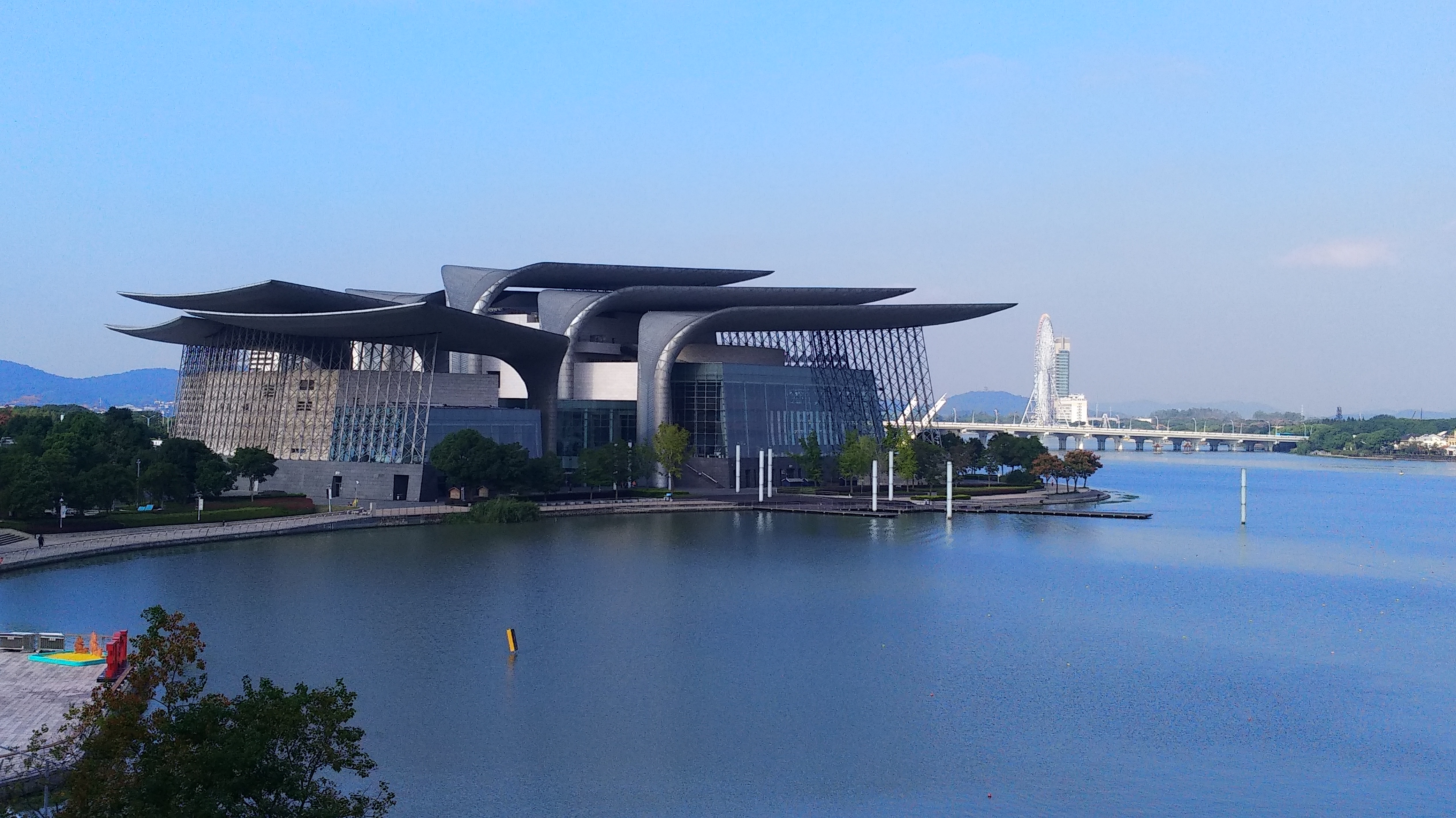 Wuxi city skyline, China