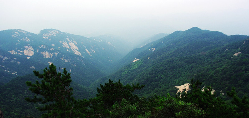 Xiaogan city skyline, China