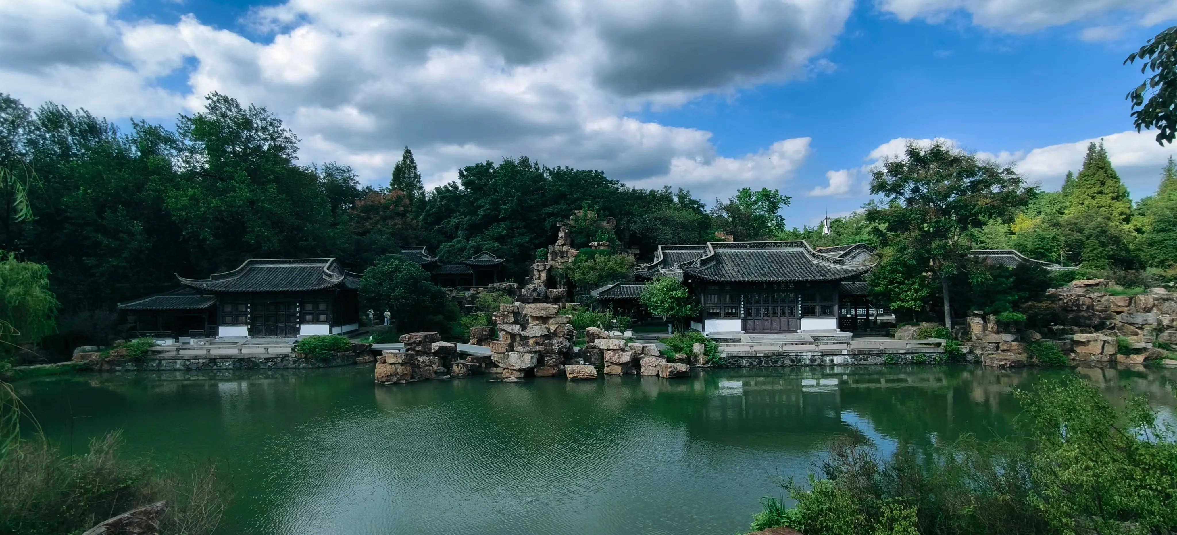 Yangzhou city skyline, China